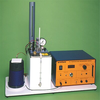 Equipo p/investigar sobre las Mediciones de Temperatura y la Calibración de Termómetros TH1-A