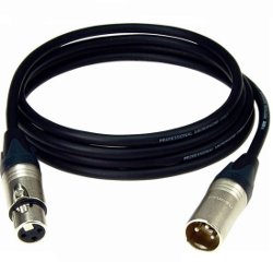 Cable patch XLR macho-hembra de calidad profesional TS XLR MH