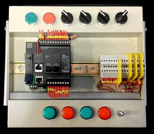 Módulo Didáctico PLC compacto Modicon M221 SCH PLC Basico