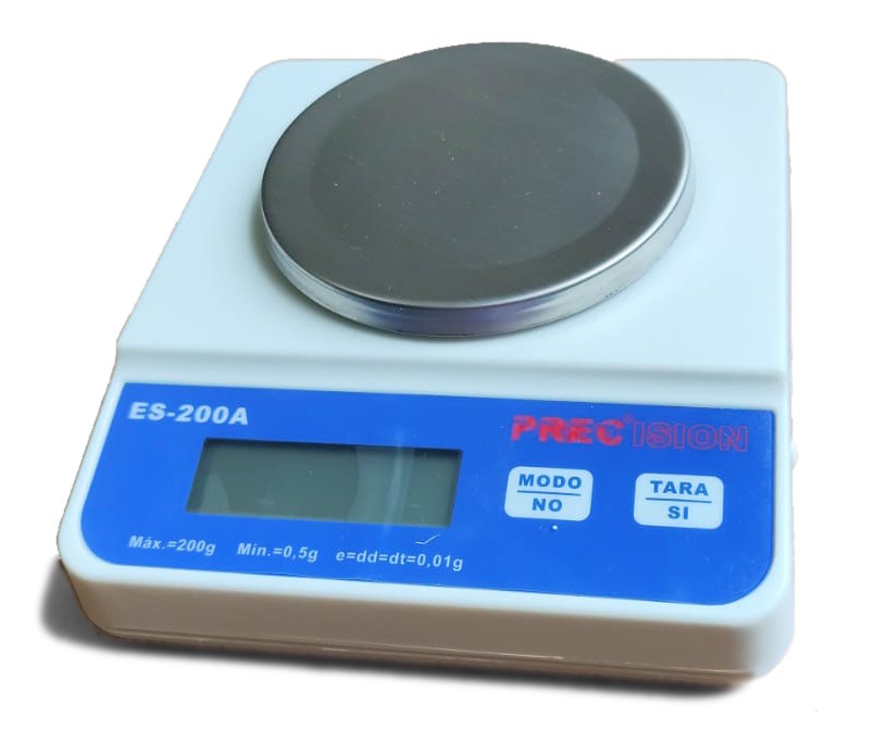 Balanza electrónica para laboratorio, 200 g x 1/100 g ES-200A