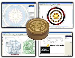 Software de diseño CAD CAM p/fresadoras y routers: QuickCAM 2D c/extensión V-Carve (licencia p/1 puesto de trabajo) BI02005VC