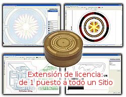 Ampliación de licencia de QuickCAM 2D c/extensión V-Carve de 1 puesto de trabajo a todo el colegio QuickCAM 2D VC E-LS