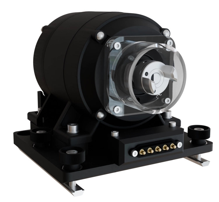 Bastidor con motor de inducción monofásico EM9157
