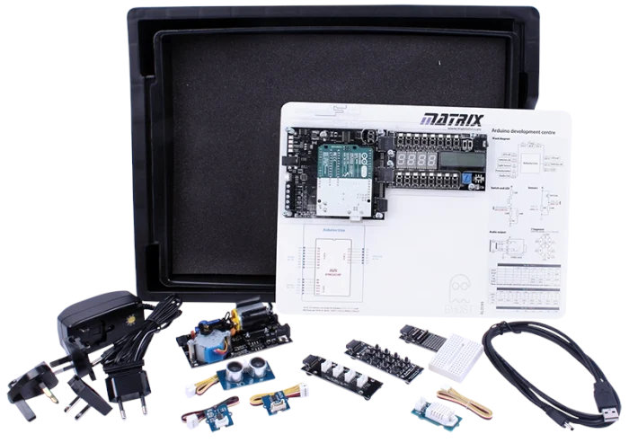 Puesto de trabajo: Arduino microcontroller system development kit (combo) BL0540