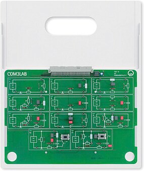 Placa p/prácticas Avanzadas con Corriente Alterna COM3Lab CA 2