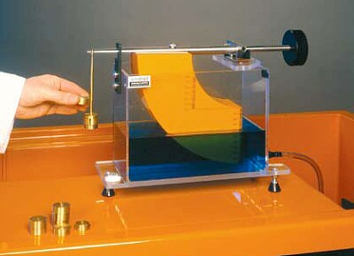 Módulo p/montar s/banco F1-10: Estudios de Presión Hidrostática F1-12