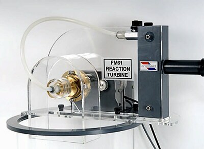 Unidad p/demostraciones y ensayo de Turbina de Reacción FM61