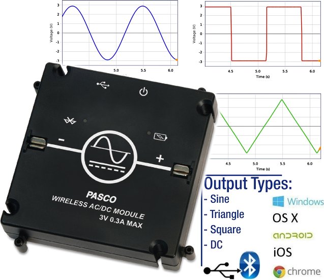 Complemento p/EM-3536: Generador de funciones con salida de baja impedancia y enlace inalámbrico EM-3533