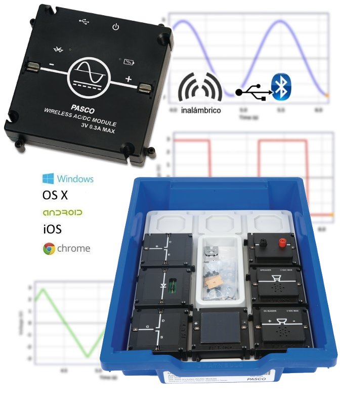 Complemento p/EM-3536: generador programable y kit de expansión para estudio de componentes y circuitos más avanzados EM-3555