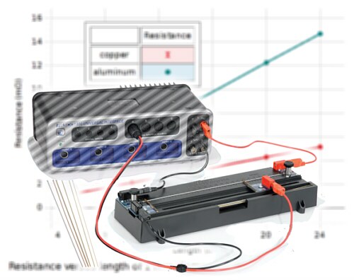 Conjunto p/estudiar experimentalmente la Resistividad Eléctrica EX-5534