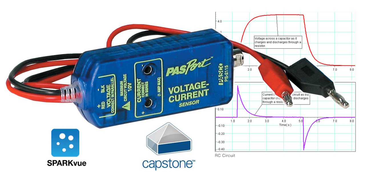 Sensor PASPort de Tensión, Corriente y Potencia PS-2115