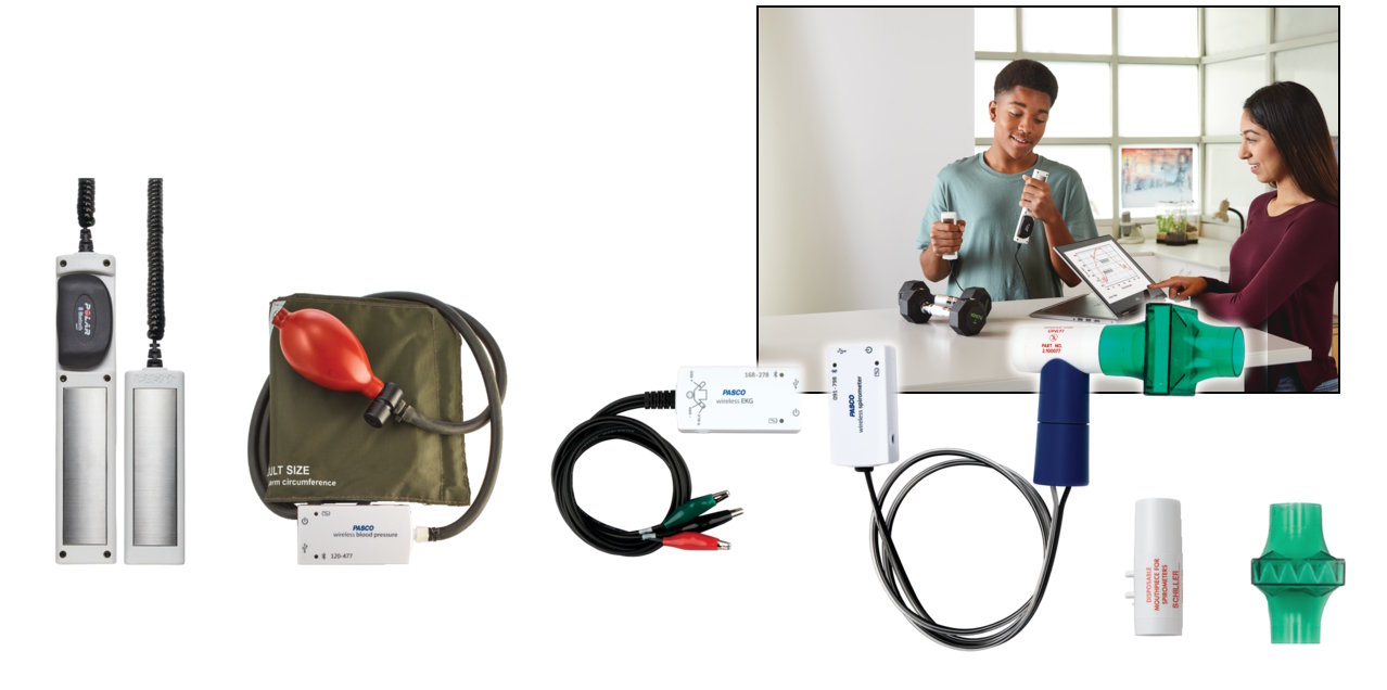 Juego de sensores inalámbricos para estudios fisiológicos PS-2935D