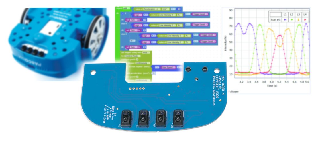 Accesorio para PASCObot: Módulo para seguir una línea PS-3320