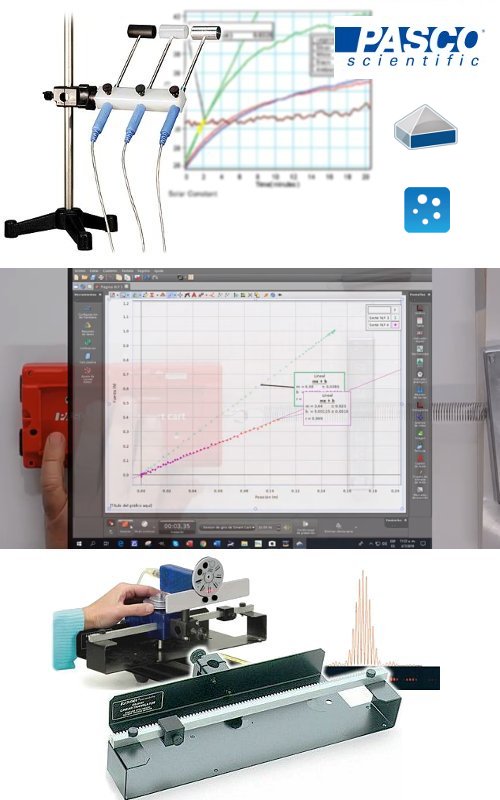 Equipos Pasco Scientific para la Enseñanza Experimental de Física y Afines