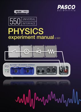 Manual de Trabajos Prácticos sobre Física sugeridos para aprovechar mejor una interfase 550 UI-5831