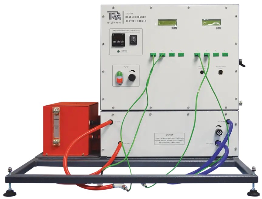 Módulo de servicios comunes para ensayar intercambiadores de calor compatibles TD1360V